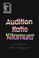 Book cover for "Audition" by Katie M. Kitamura