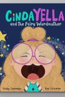 Book cover for "Cindayella and the Fairy Wordmother" by Becky Cummings