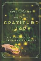 Book cover for &quot;The gratitude jar&quot; by Josie Robinson