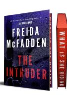 Book cover for "The intruder" by Freida McFadden