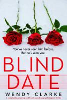 Book cover for "Blind date" written by Wendy Clark
