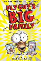 Book cover for "Fly Guy's big family" written by Tedd Arnold