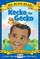 Book cover for Kecko the gecko by Sindy McKay