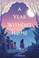 Book cover for "A year without home" by V.T. Bidania